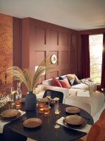 ANDAS Ecksofa Noord Cream