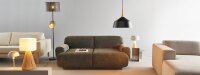 ANDAS Ecksofa Noord Cream