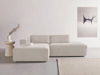 ANDAS Ecksofa Noord Cream