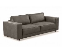 Home affaire 3-Sitzer Nevez, in Lederoptik (2er Set)