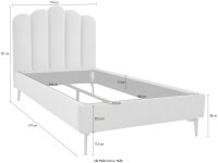 LEONIQUE Polsterbett Laon