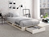 HOME AFFAIRE Palettenbett ALASCO  BESTSELLER! Mit Schublade