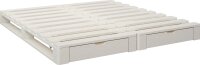 HOME AFFAIRE Palettenbett ALASCO  BESTSELLER! Mit Schublade