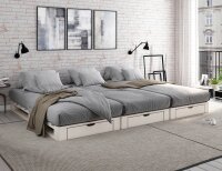 HOME AFFAIRE Palettenbett ALASCO  BESTSELLER! Mit Schublade
