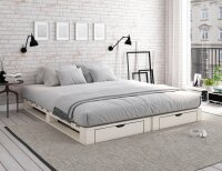 HOME AFFAIRE Palettenbett ALASCO  BESTSELLER! Mit Schublade