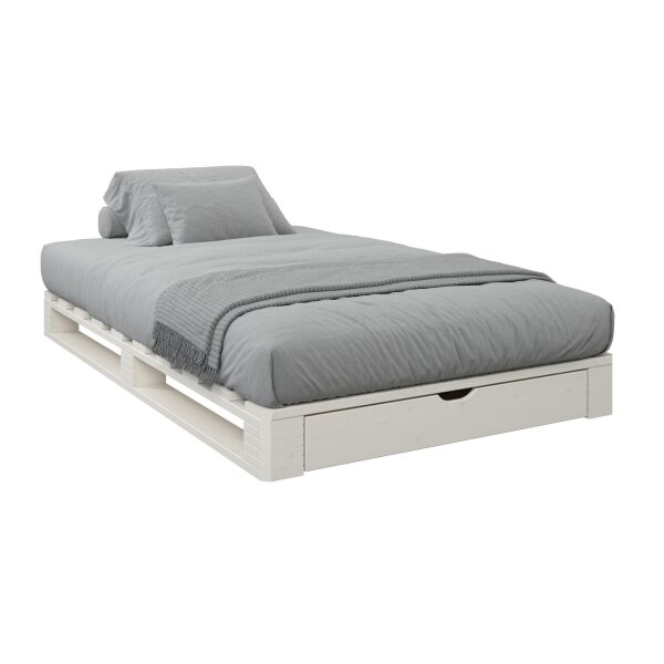 HOME AFFAIRE Palettenbett ALASCO Mit Schublade