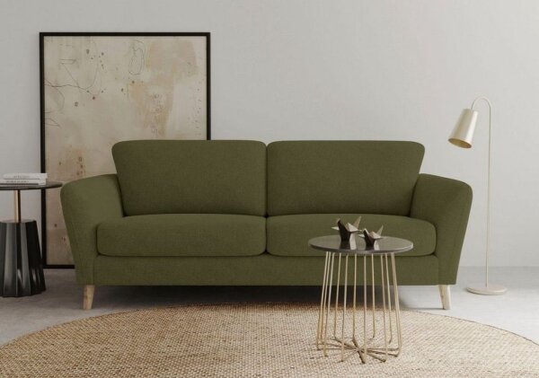Home affaire 3-Sitzer MARSEILLE Sofa khaki