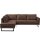 Places of Style Ecksofa Bodilis braun