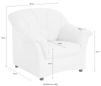 DOMO COLLECTION Sessel Flores