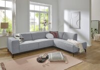 PLACES OF STYLE Ecksofa Lorcan Hellgrau R