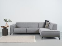 PLACES OF STYLE Ecksofa Lorcan Hellgrau R