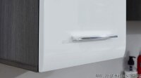 Hochschrank LINE weiß Hochglanz und Sardegna...