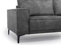 PLACES OF STYLE Ecksofa Oland Anthrazit