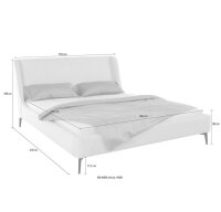 LEGER HOME BY LENA GERCKE Polsterbett Mayra